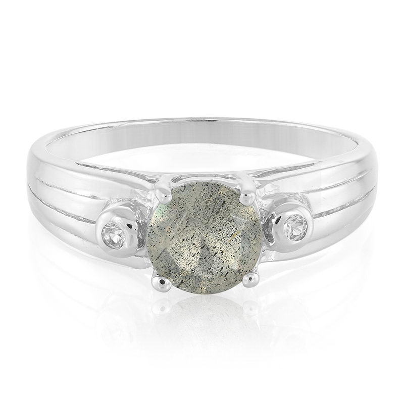 Spektrolith-Silberring