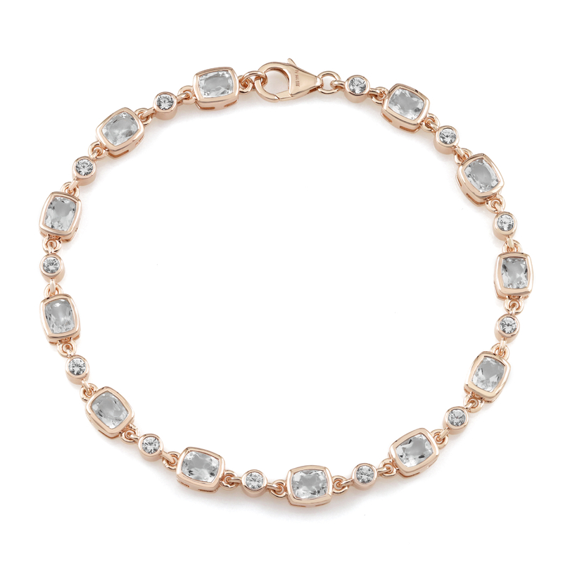 Petalit-Silberarmband