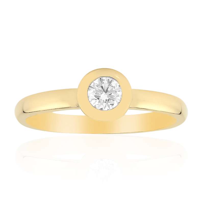 SI1 (G) Brillant-Goldring (Annette)