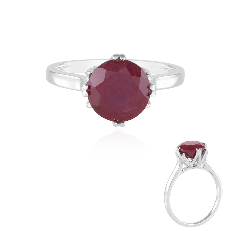 Madagaskar-Rubin-Goldring (de Melo Gold)