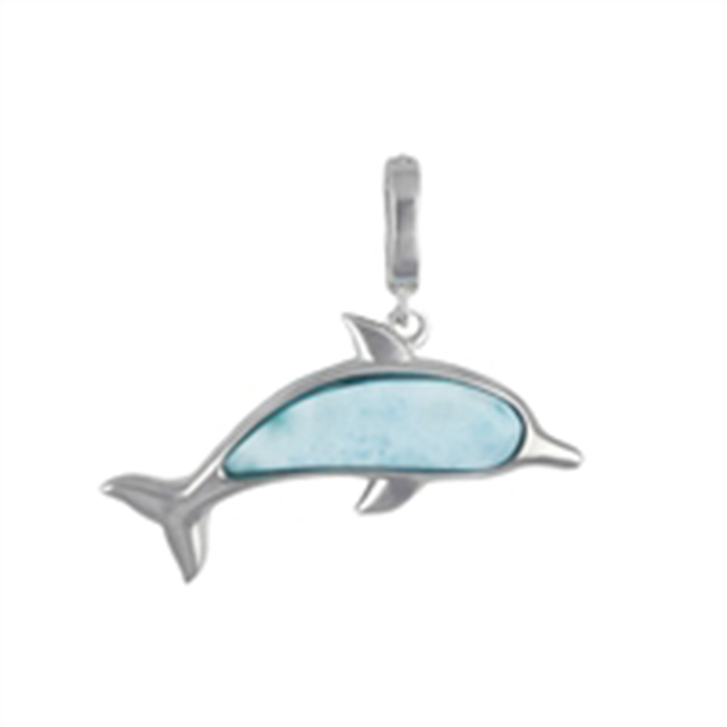 Larimar-Silberanhänger