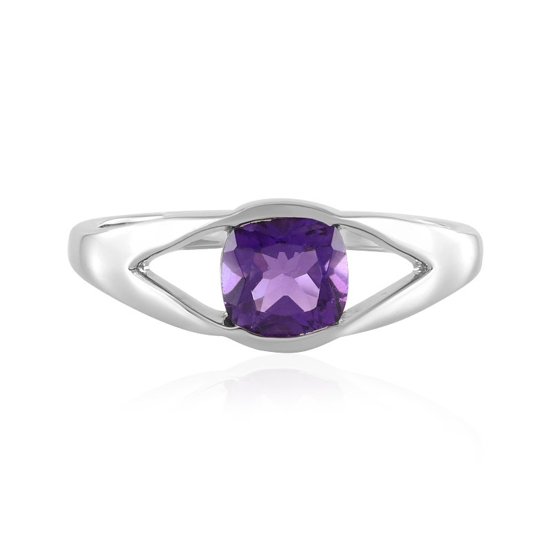 Sibirischer Amethyst-Silberring