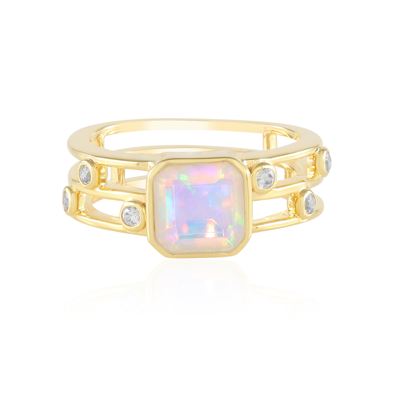 AAA-Welo-Opal-Silberring (de Melo)