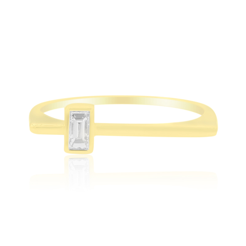 SI1 (G) Diamant-Goldring (Annette)