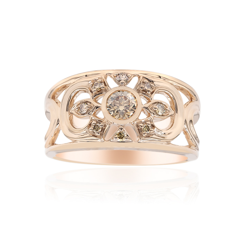 VS1 Argyle-Rose de France-Brillant-Goldring (Annette)