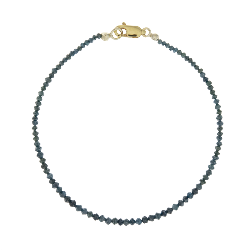 Blauer Diamant-Goldarmband (CUSTODANA)