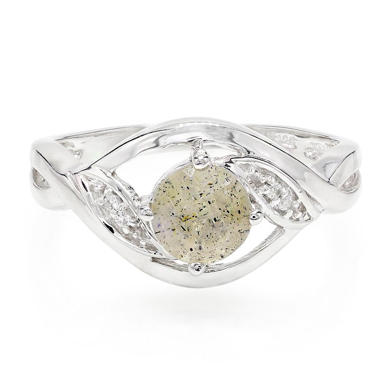 Spektrolith-Silberring