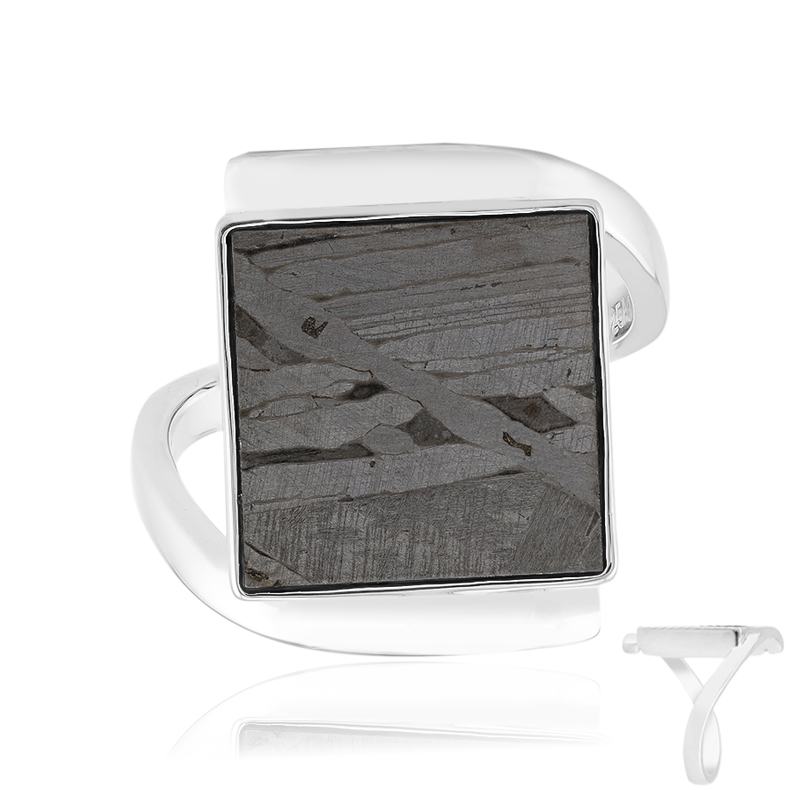 Aletai-Meteorit-Silberring