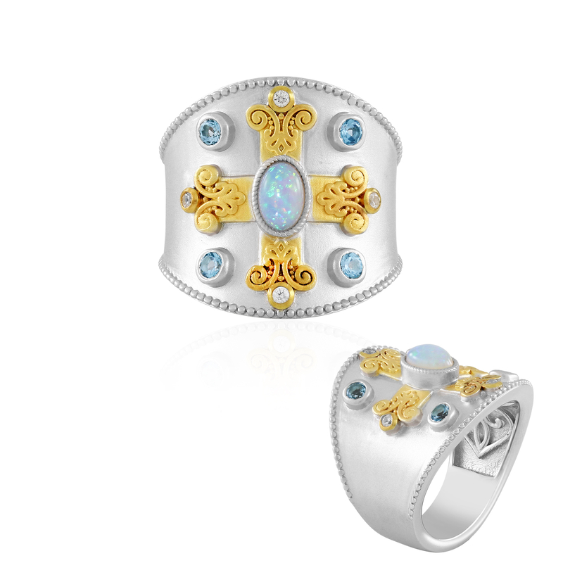 AAA-Welo-opal-silverring (Dallas Prince Designs) från Juwelo