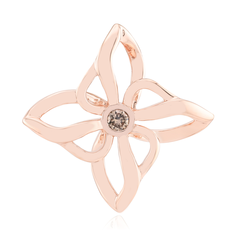 I1 Argyle-Rose de France-Brillant-Silberanhänger (Annette) I1 Argyle-Rose de France-Brillant-Silberanhänger (Annette)