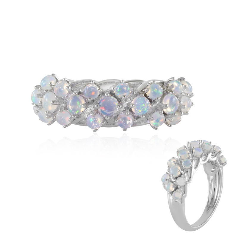 Welo-Opal-Silberring