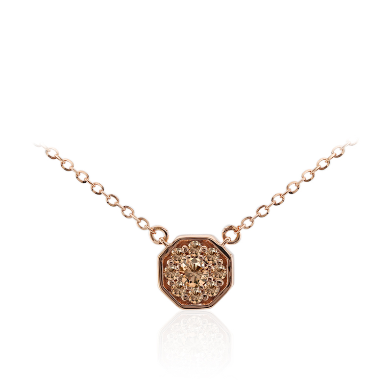 SI1 Argyle-Rose de France-Diamant-Goldcollier (Annette)