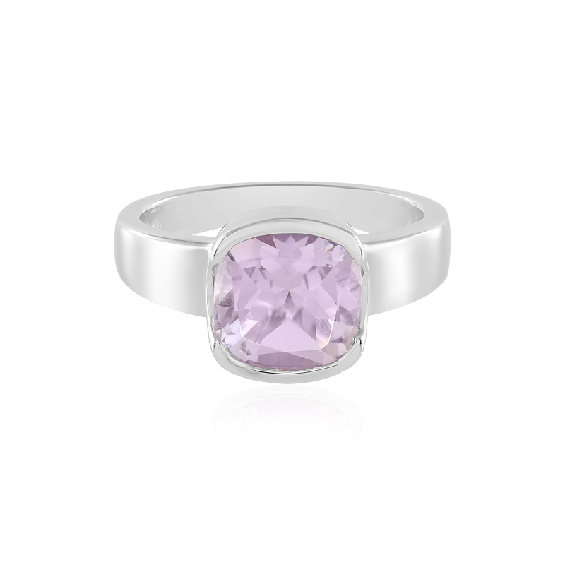 Lavendel-Amethyst-Silberring