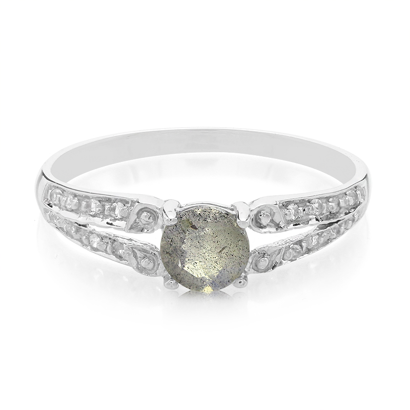 Spektrolith-Silberring Spektrolith-Silberring