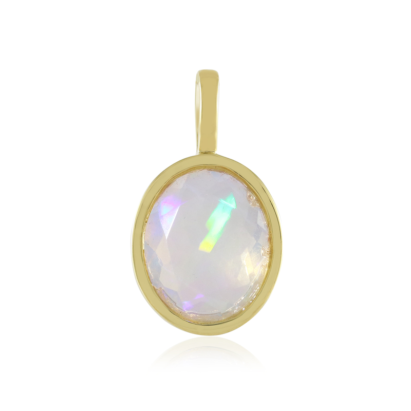 Welo-Opal-Silberanhänger Welo-Opal-Silberanhänger