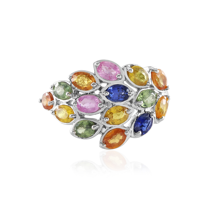 Saphir-Silberring Saphir-Silberring