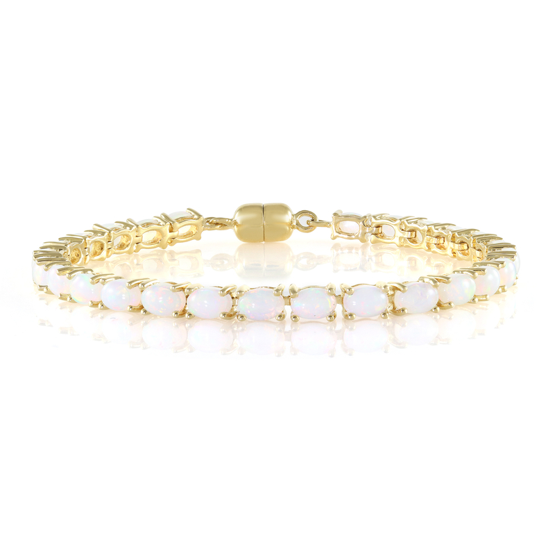 Welo-Opal-Silberarmband