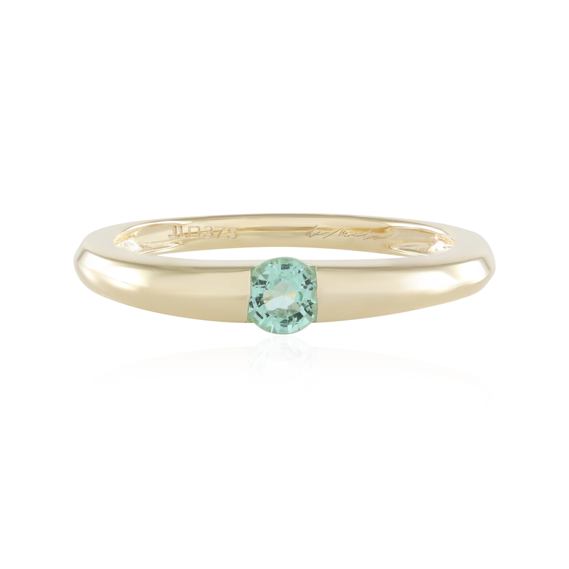 Russischer Smaragd-Goldring (de Melo Gold)