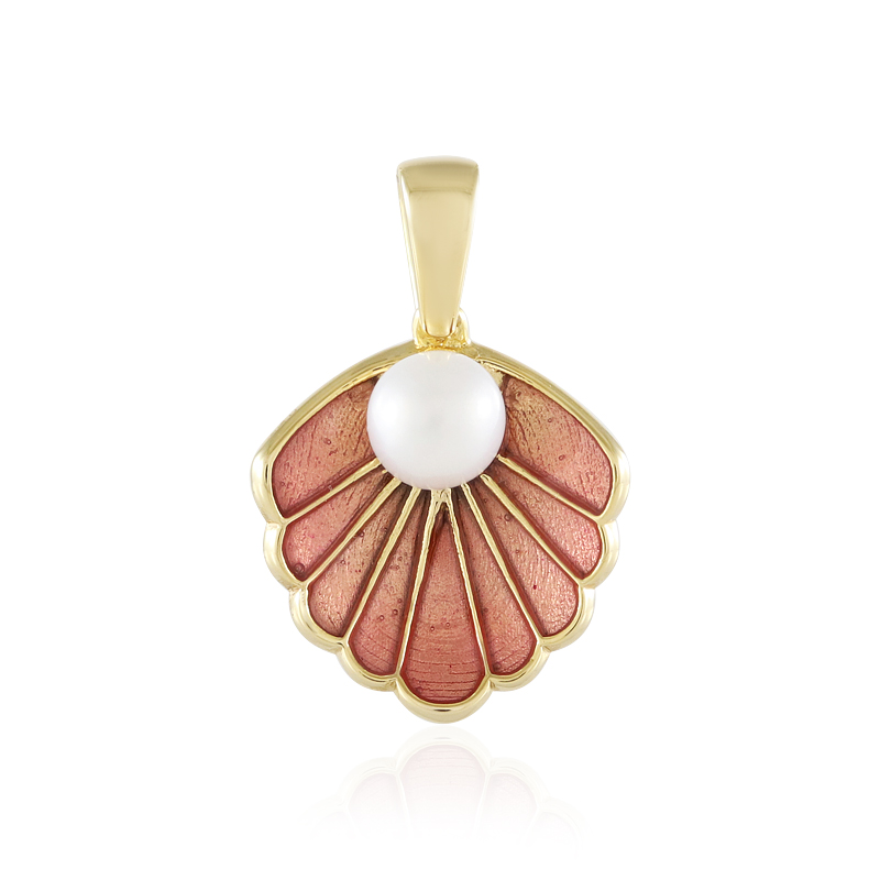 Weiße Süßwasserzuchtperlen-Silberanhänger (Adela Silber)