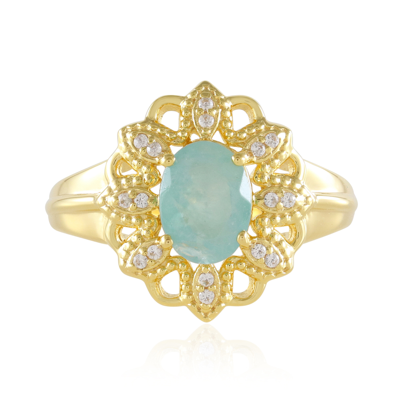 Grandidierit-Silberring