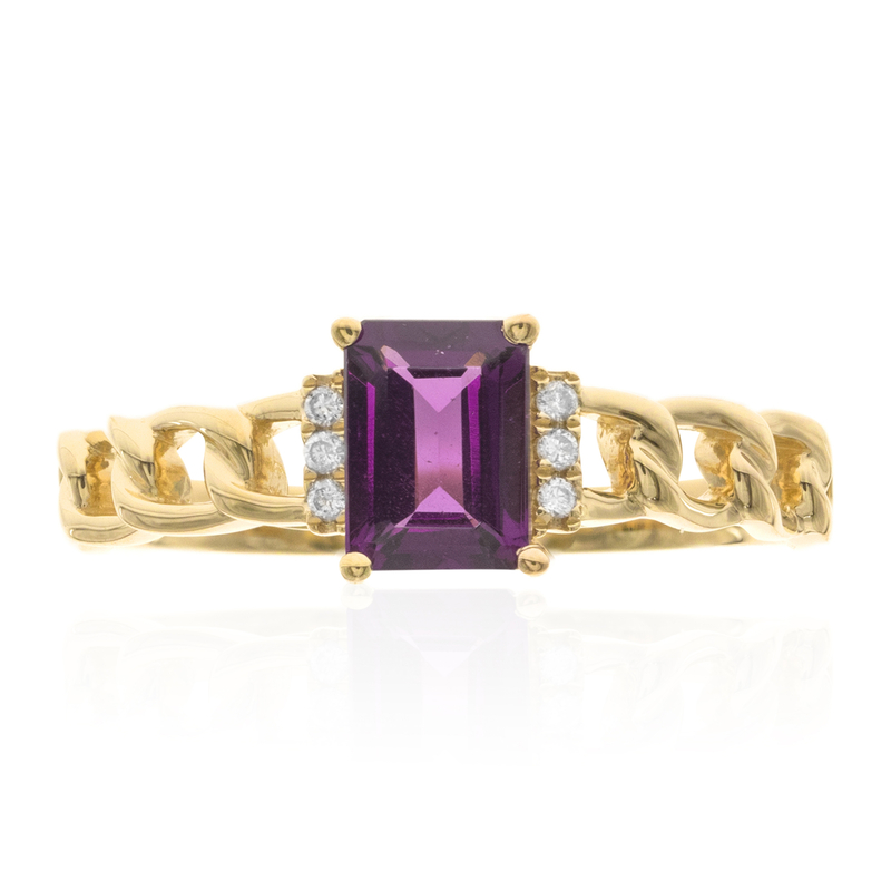 Rhodolith-Goldring (CIRARI) Rhodolith-Goldring (CIRARI)