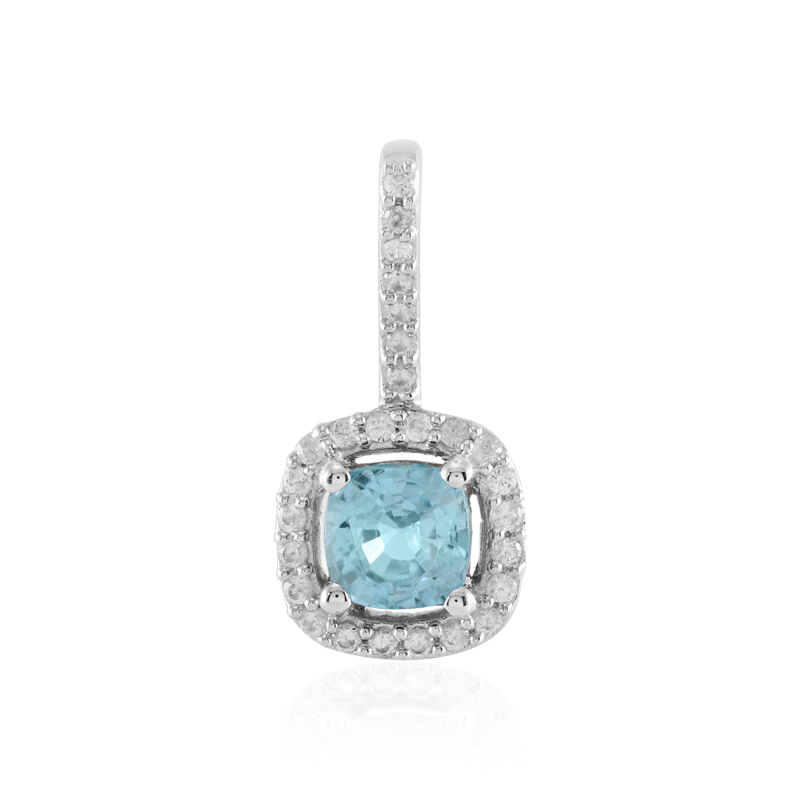 Ratanakiri-Zirkon-Silberanhänger