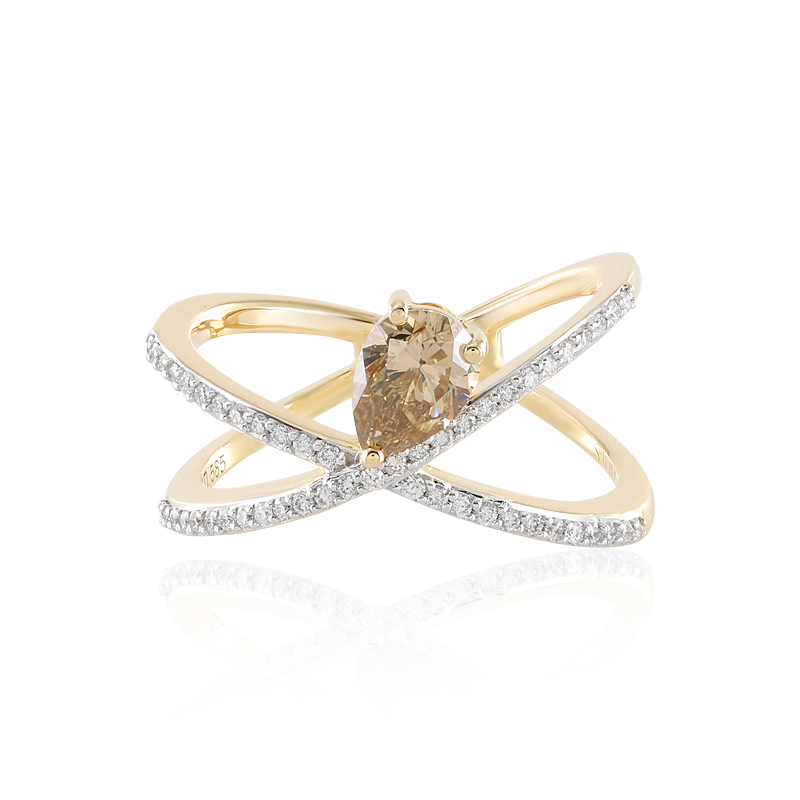 I1 Champagner-Brillant-Goldring (SUHANA) I1 Champagner-Brillant-Goldring (SUHANA)