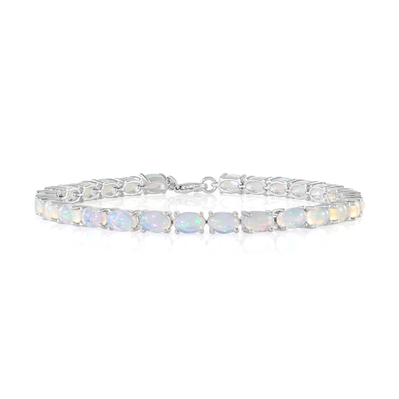 Welo-Opal-Silberarmband