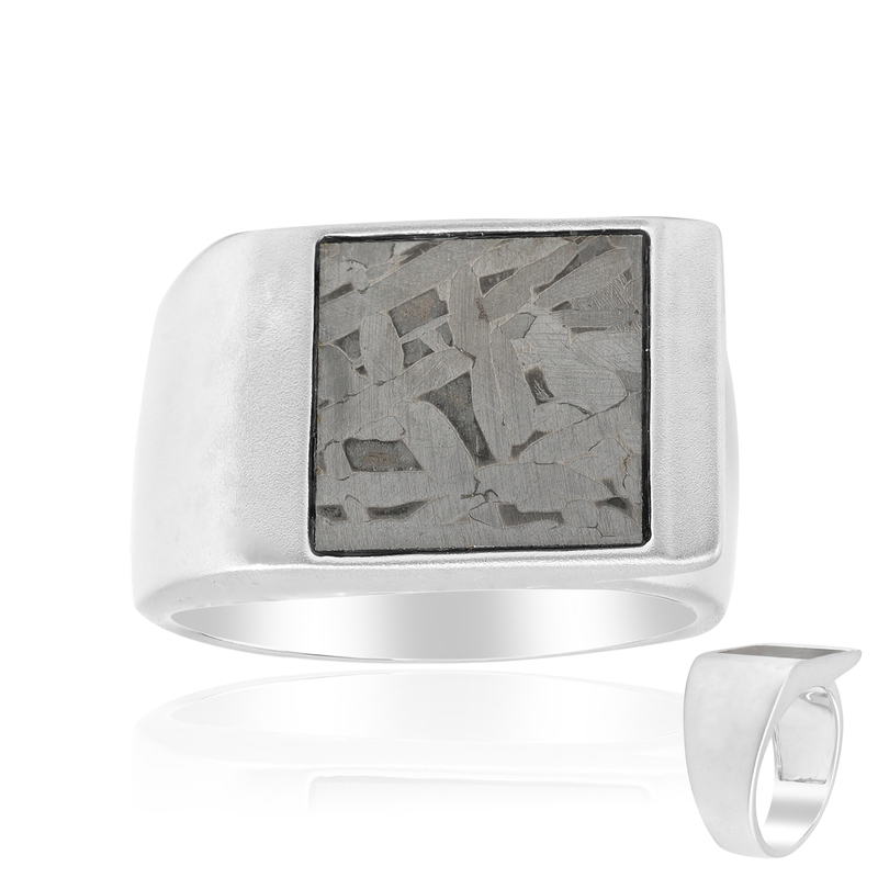 Aletai-Meteorit-Silberring Aletai-Meteorit-Silberring