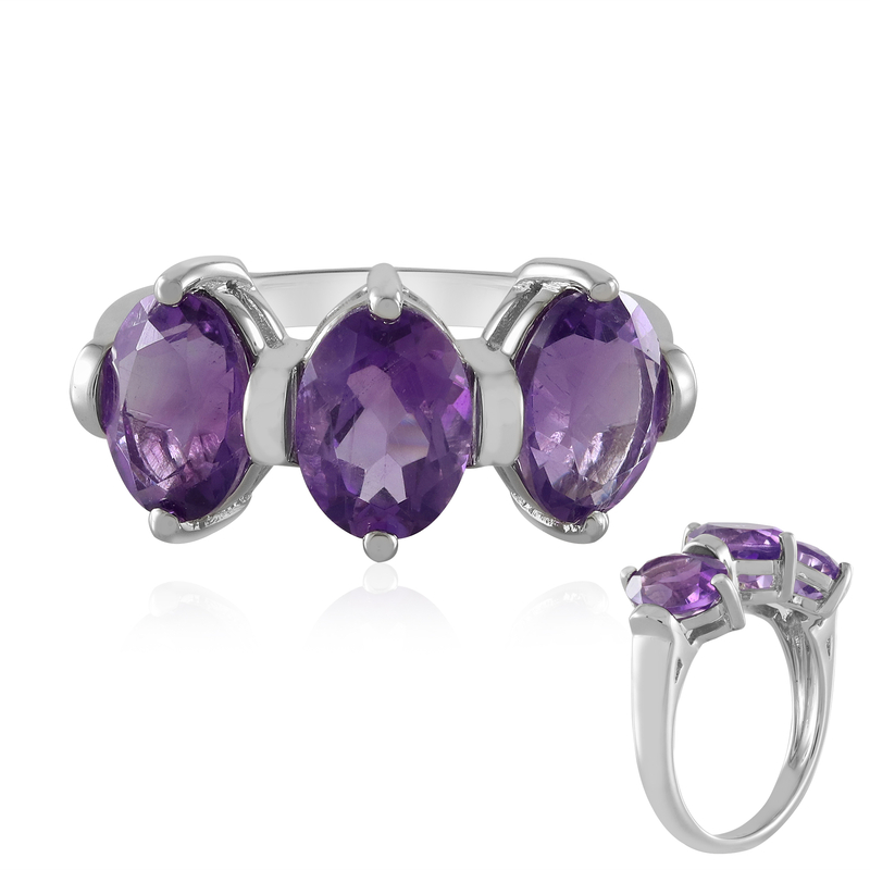 Sambia-Amethyst-Silberring