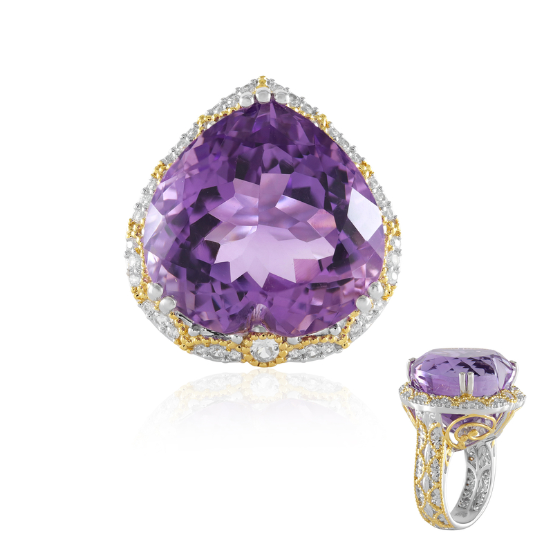 Amethyst-Silberring (Gems en Vogue) Amethyst-Silberring (Gems en Vogue)