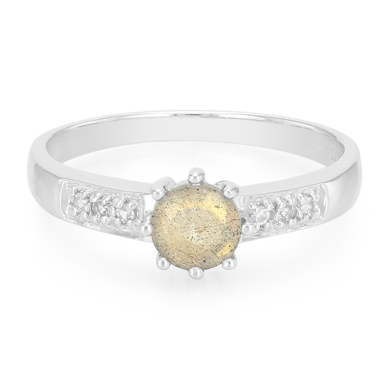 Spektrolith-Silberring