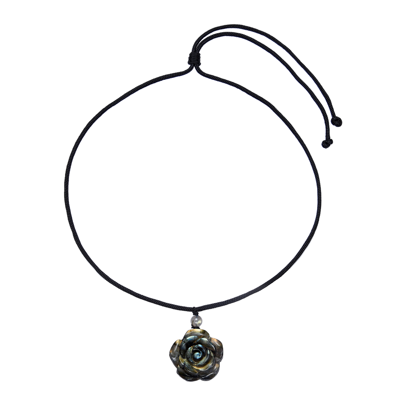 Labradorit-Halskette