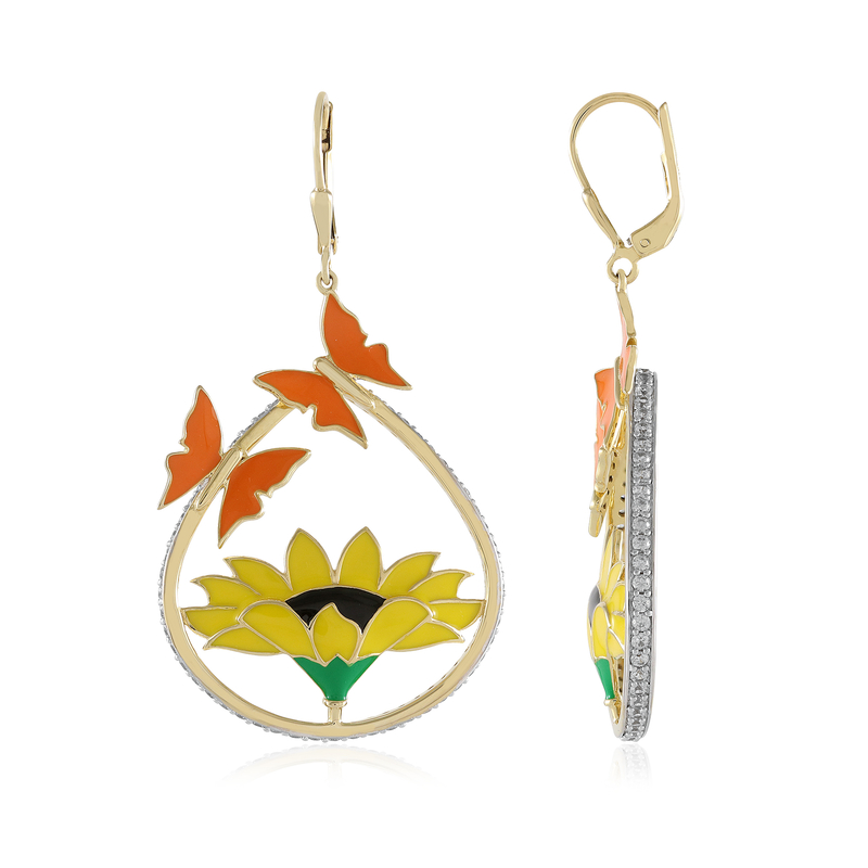 Zirkon-Silberohrringe Zirkon-Silberohrringe