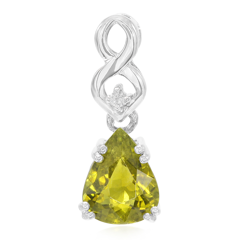 Kupfer-Turmalin-Silberanhänger Kupfer-Turmalin-Silberanhänger