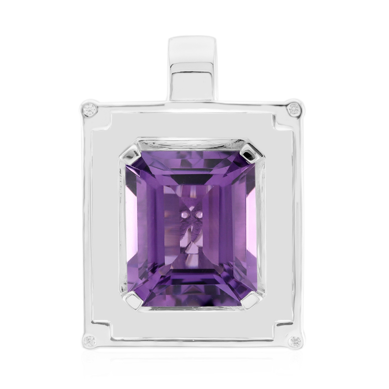 Amethyst-Silberanhänger (Remy Rotenier)
