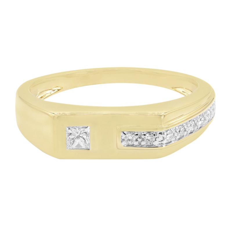 SI1 (G) Diamant-Goldring (Annette)