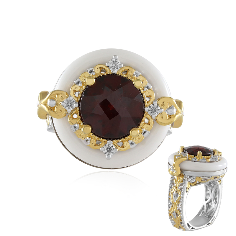 Edelstein-Silberring (Gems en Vogue) Edelstein-Silberring (Gems en Vogue)