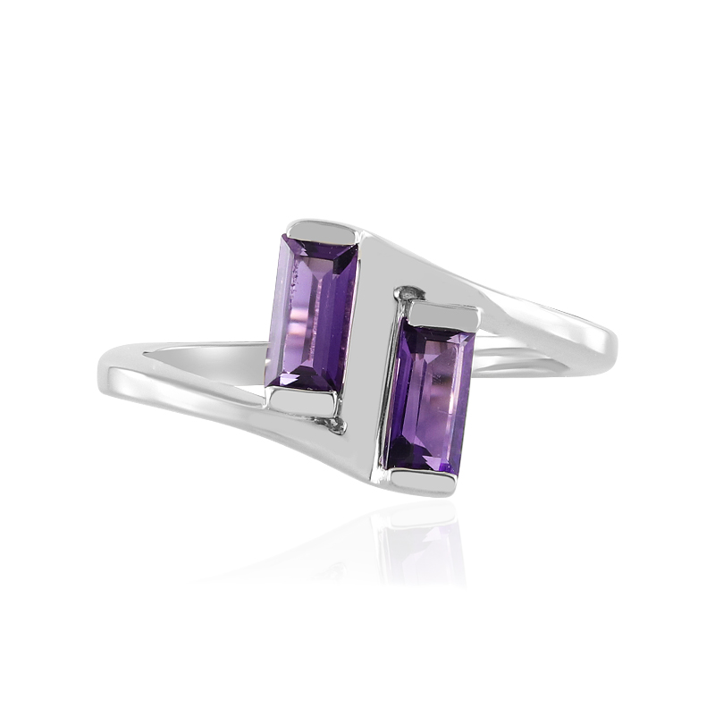 Marokkanischer Amethyst-Silberring Marokkanischer Amethyst-Silberring
