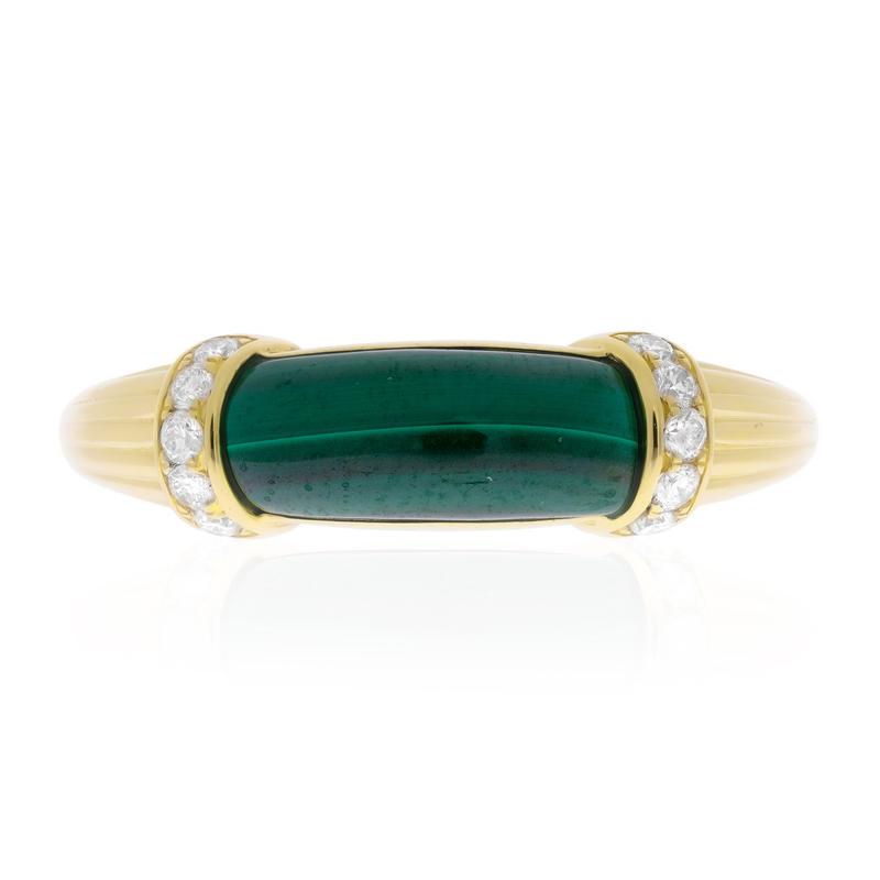Malachit-Goldring (CIRARI)
