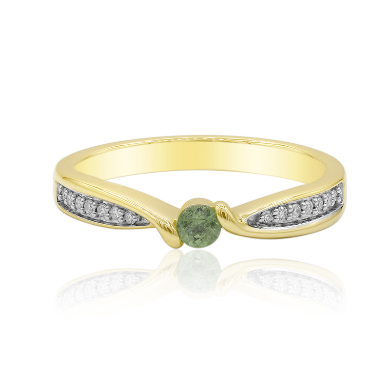 Madagaskar-Demantoid-Goldring (John Ferry) Madagaskar-Demantoid-Goldring (John Ferry)