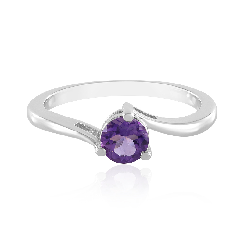 Sibirischer Amethyst-Silberring Sibirischer Amethyst-Silberring