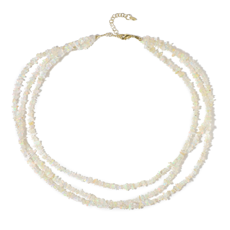 Welo-Opal-Silberhalskette