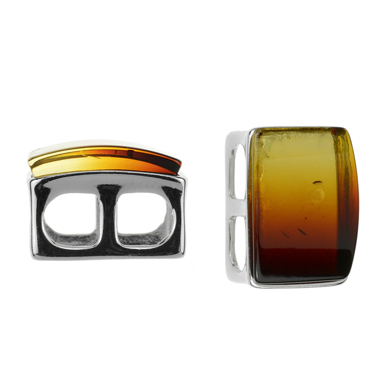 Baltischer Bernstein-Silberanhänger (MONOSONO COLLECTION) Baltischer Bernstein-Silberanhänger (MONOSONO COLLECTION)