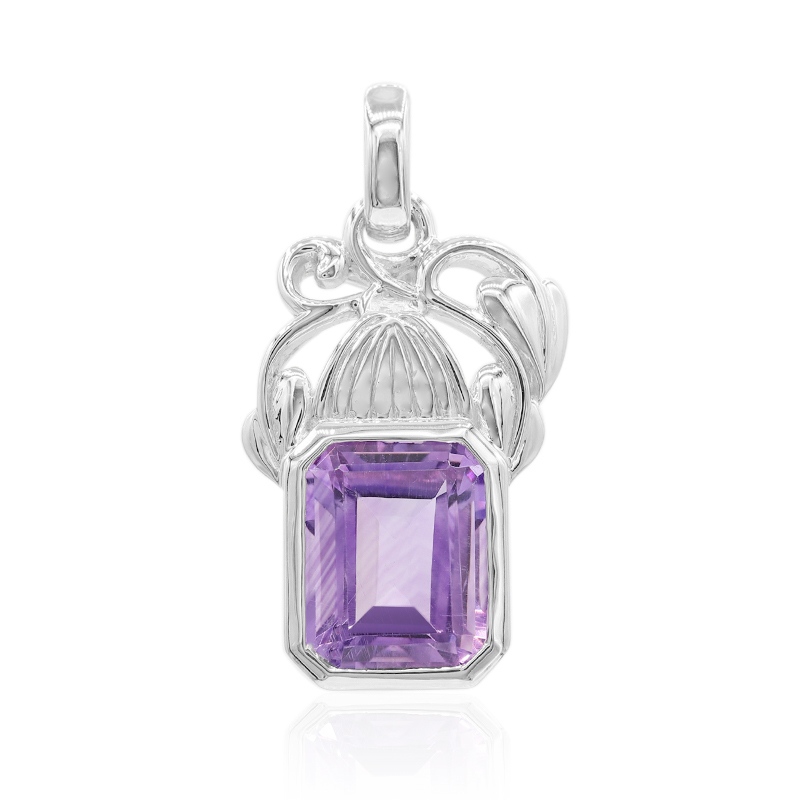Amethyst-Silberanhänger (VIENNA 1903) Amethyst-Silberanhänger (VIENNA 1903)