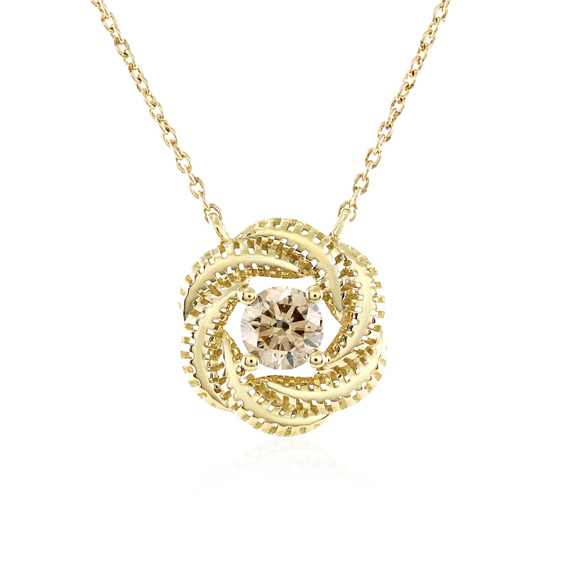 I1 Champagner-Brillant-Goldcollier (Ornaments by de Melo)