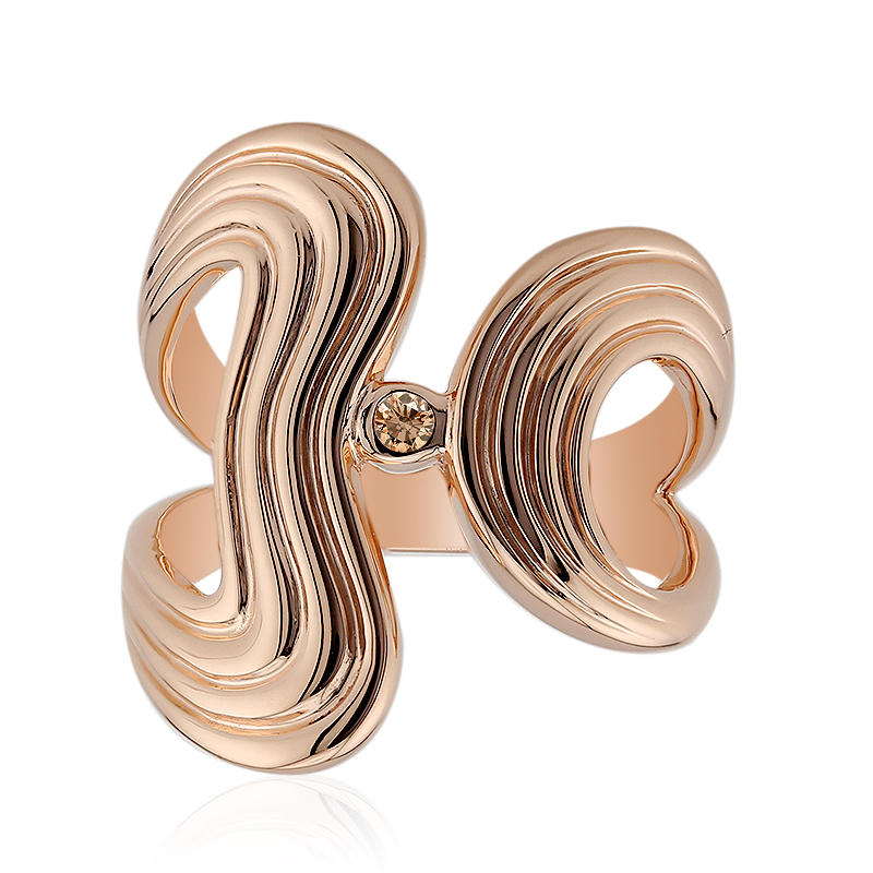 SI1 Argyle-Rose de France-Brillant-Silberring (Annette)