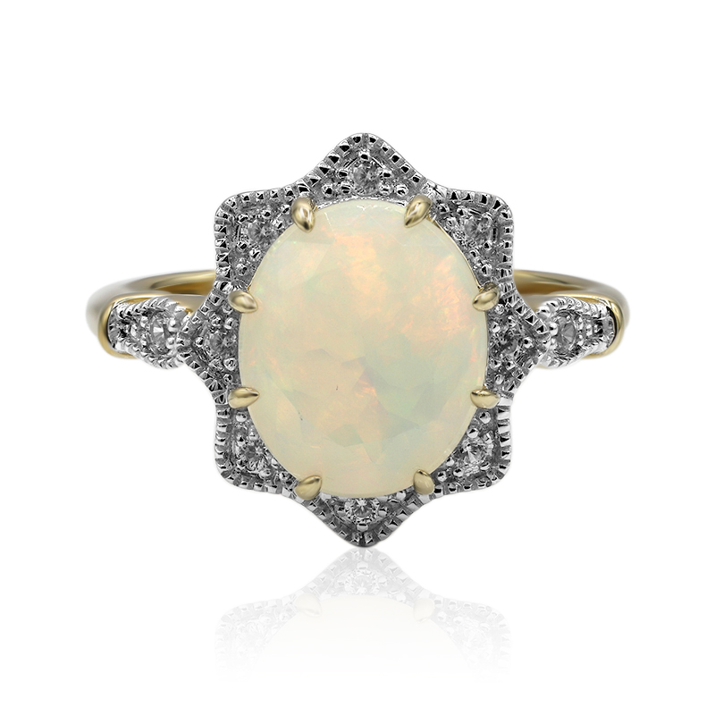 AAA-Welo-Opal-Goldring (Adela Gold) AAA-Welo-Opal-Goldring (Adela Gold)