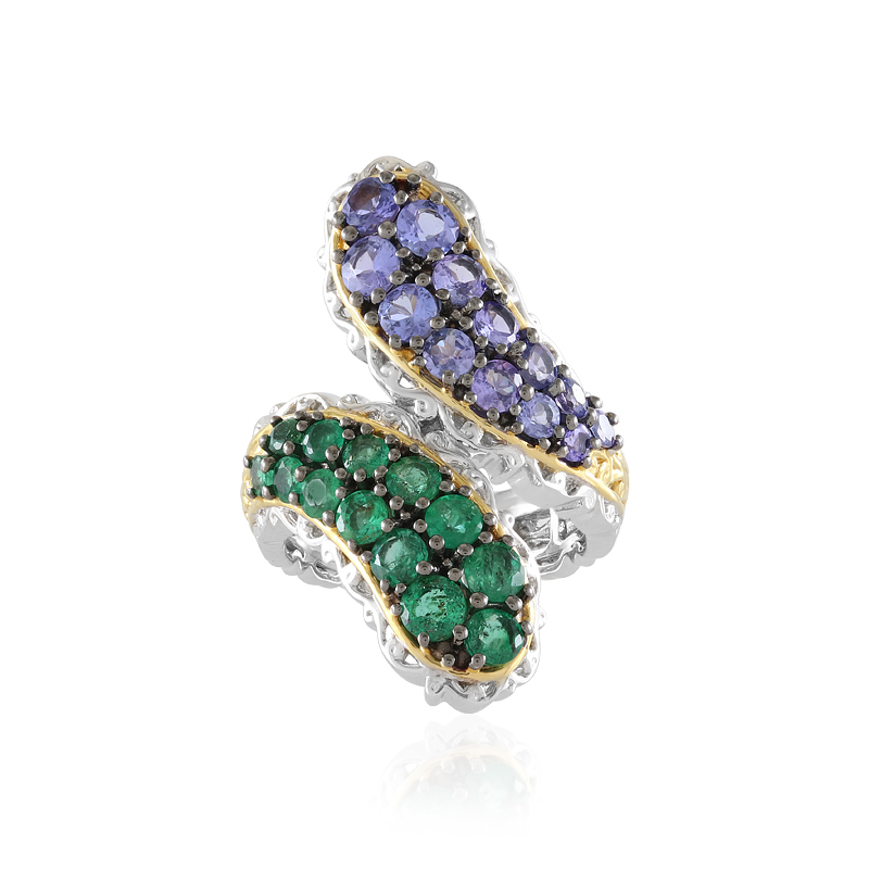 Edelstein-Silberring (Gems en Vogue)