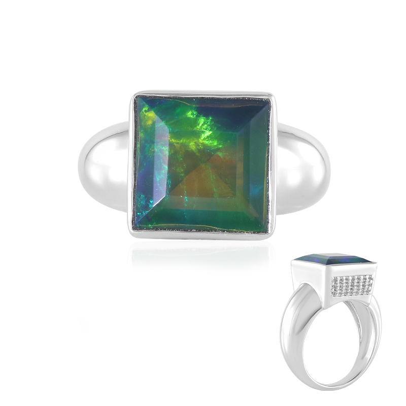 Mezezo-Opal-Silberring (de Melo) Mezezo-Opal-Silberring (de Melo)